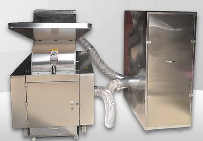 靈芝顆粒袋泡茶粗碎機